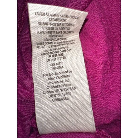 Free People Right On Time Flared Jungle Flower Oversized Tank Top Size Small - Picture 11 of 16